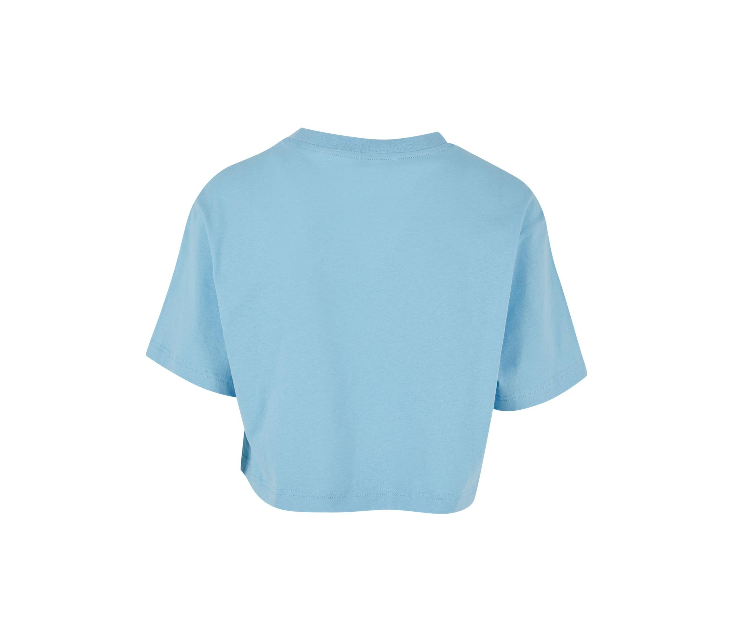 LADIES SHORT OVERSIZED TEE
