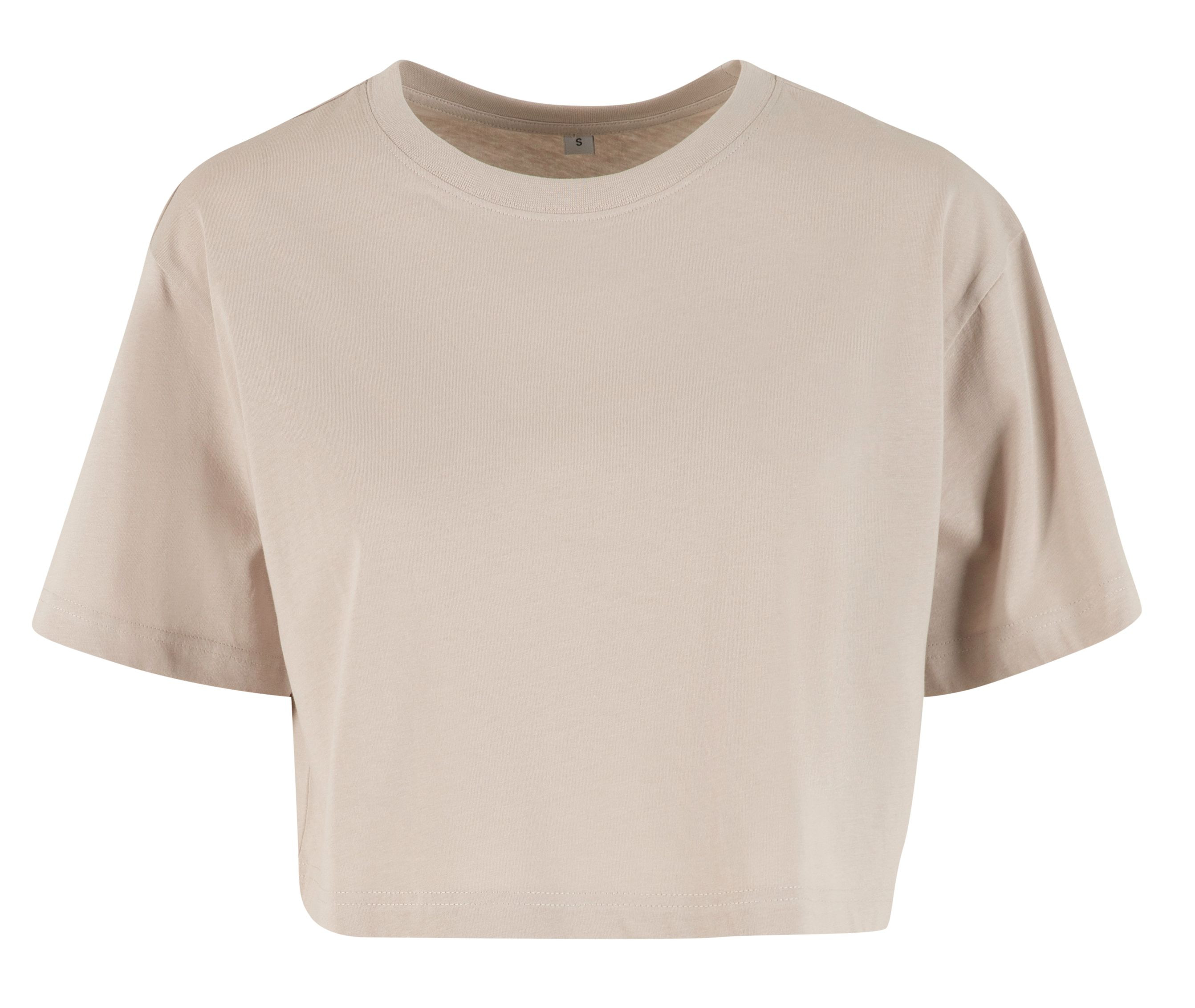 LADIES SHORT OVERSIZED TEE