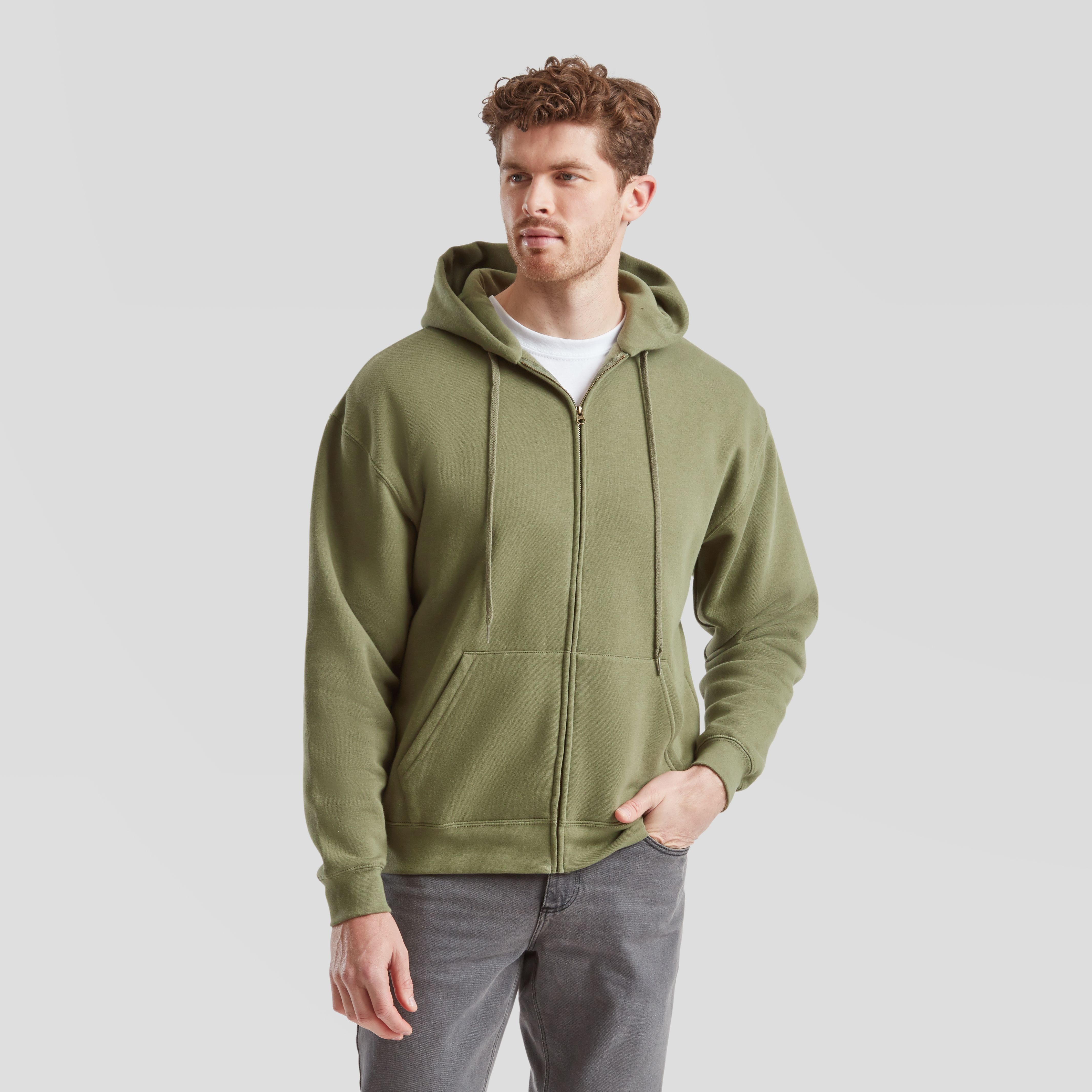 PREMIUM HOODED SWEAT JACKET