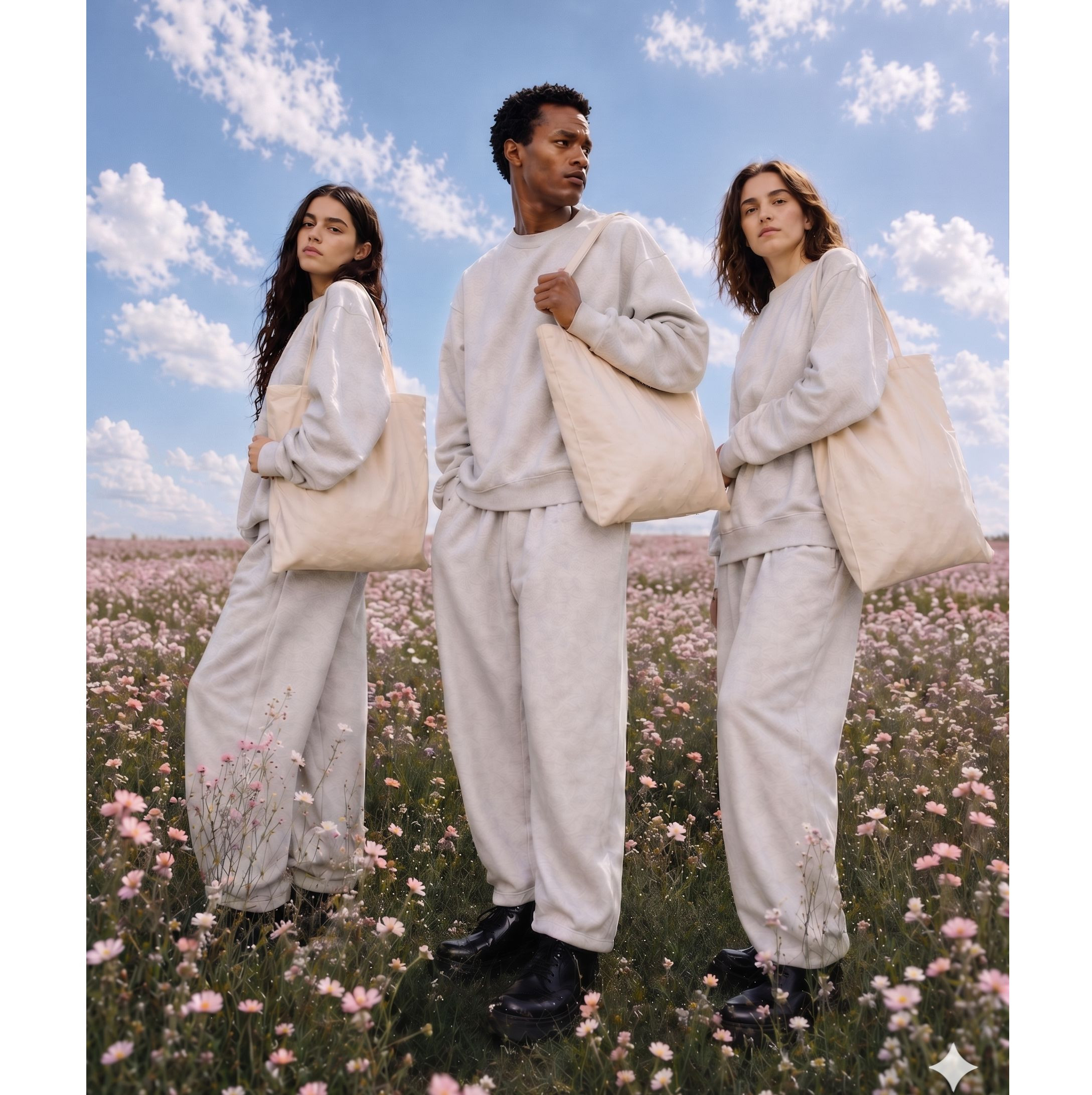 LONG HANDLE PROMO SHOPPER COTTON BAG